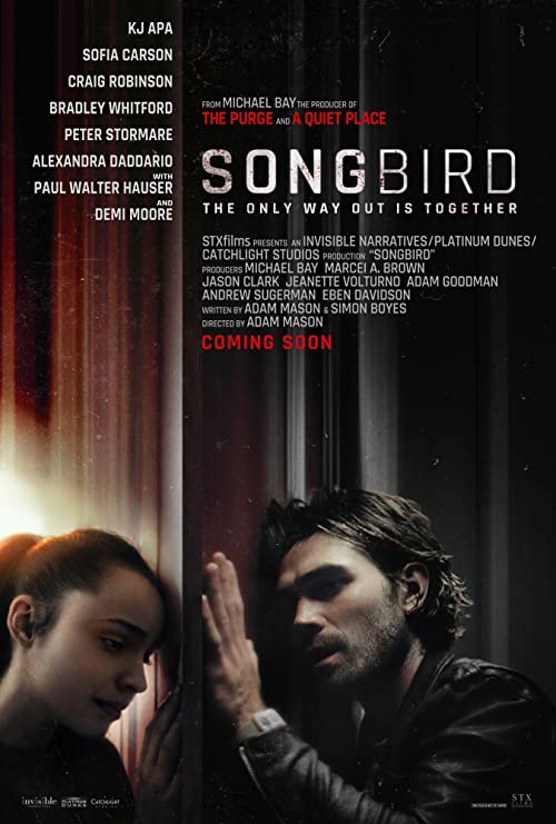دانلود فیلم Songbird 2020 با زیرنویس فارسی چسبیده