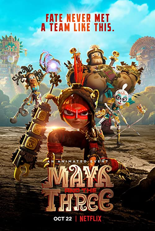 دانلود انیمیشن Maya and the Three 2021 با زیرنویس فارسی چسبیده