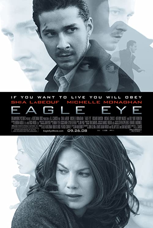 دانلود فیلم Eagle Eye 2008 با زیرنویس فارسی چسبیده